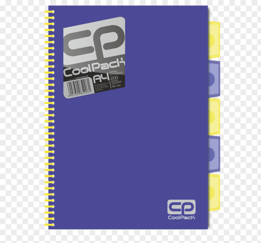 Notebook Kołobrulion Exercise Book Standard Paper Size Color PNG