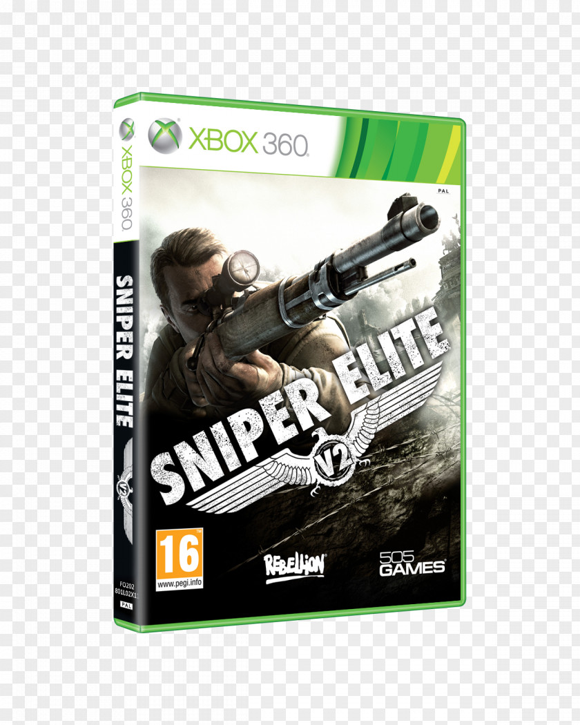 Sniper Elite V2 III 4 Xbox 360 PNG