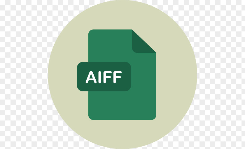 Aiff Badge Logo Computer File Brand Audio Interchange Format PNG