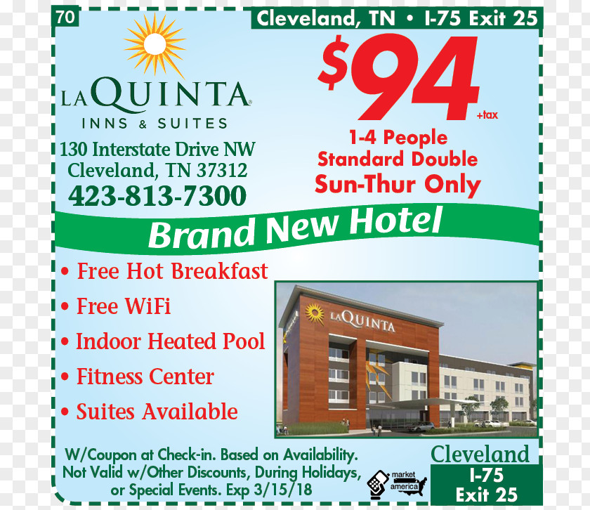 Display Advertising La Quinta Inns & Suites Brand Marcela R. Font, Lac PNG