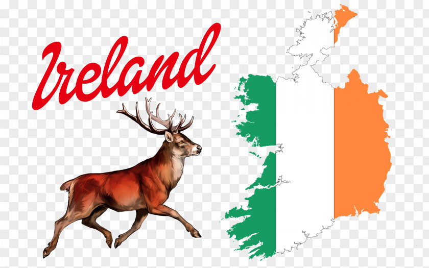 Map Flag Of Ireland Republic Irish England PNG
