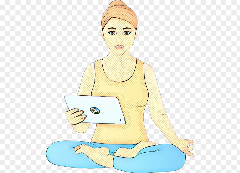 Reading Finger Fitness Cartoon PNG