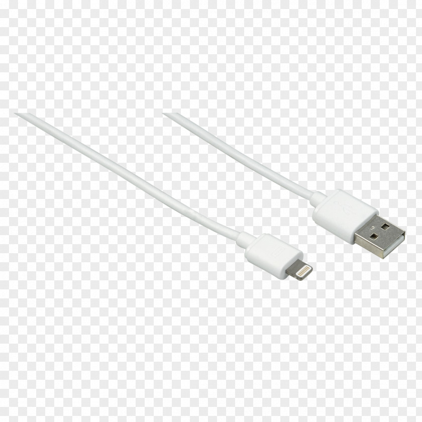 USB Cables (USB A, Lightning, Male/Male, Straight, White) AC Adapter Mobility Lab ML303017 A Lightning White CableUSB StrUsb Cable Hama Charging PNG