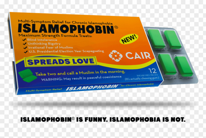 Chewing Gum Islamophobia Muslim Council On American-Islamic Relations PNG