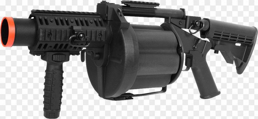 Grenade Launcher Airsoft 40 Mm Shell PNG