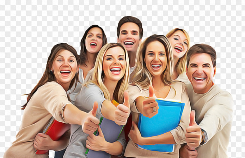 Happy Event Group Of People Background PNG