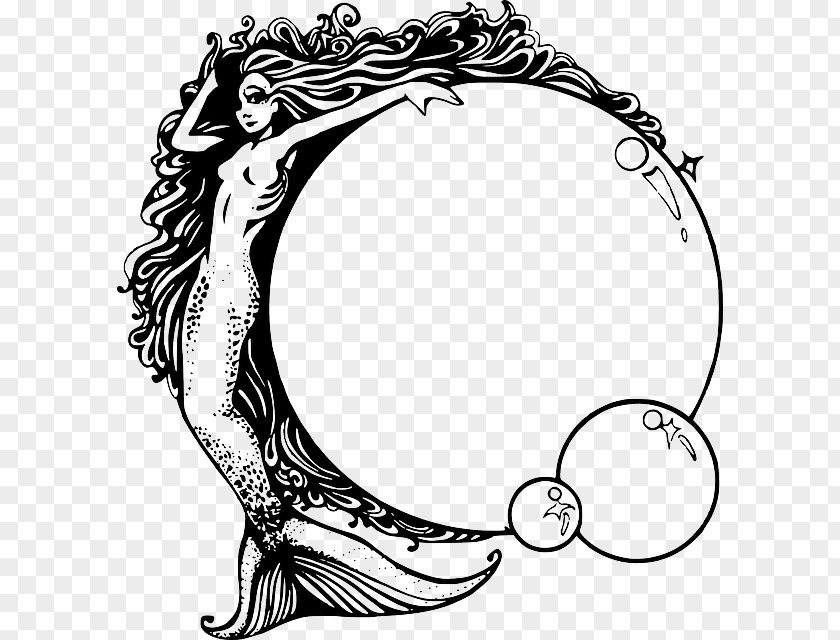 Mermaid Drawing Download Clip Art PNG