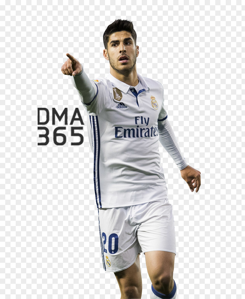 Asensio Marco Soccer Player Jersey PNG