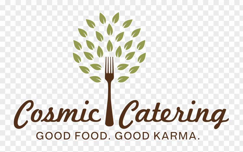 Catering Cosmic Cafe Logo Restaurant Food PNG