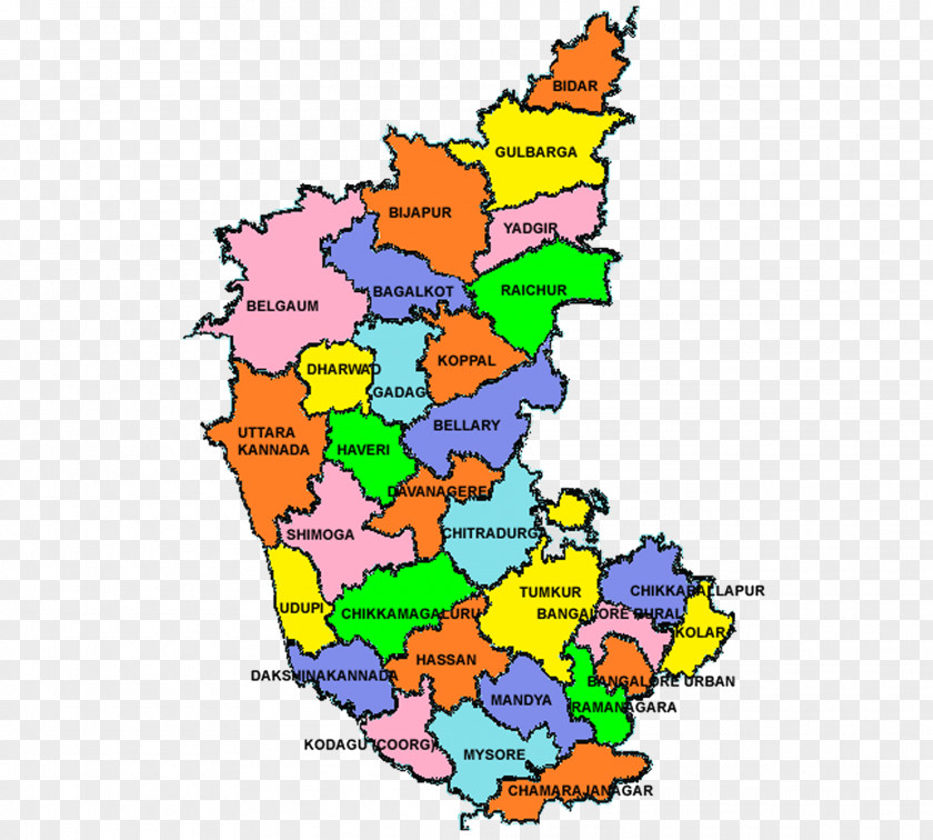 Map Of India Bhatkal Mangalore Udupi Bangalore States And Territories PNG