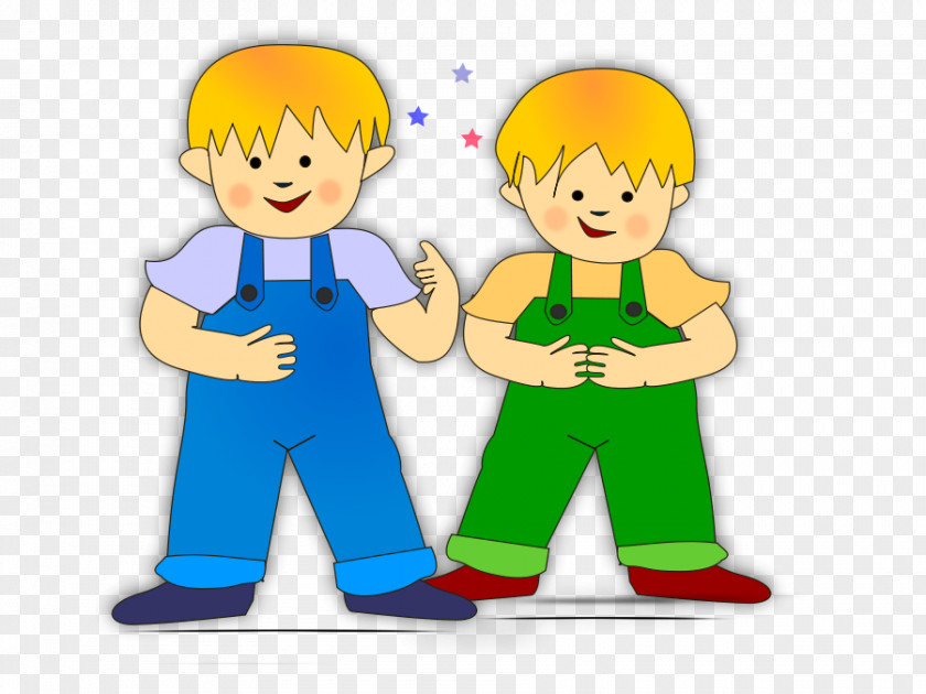 Preschoolers Cliparts Twin Brother Clip Art PNG