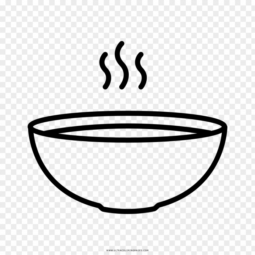 Soup Bowl Drawing Coloring Book Porridge Plate PNG