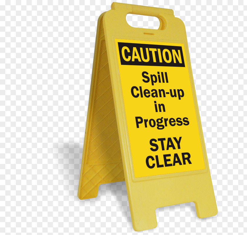 Spill Out Wet Floor Sign Warning Clip Art PNG