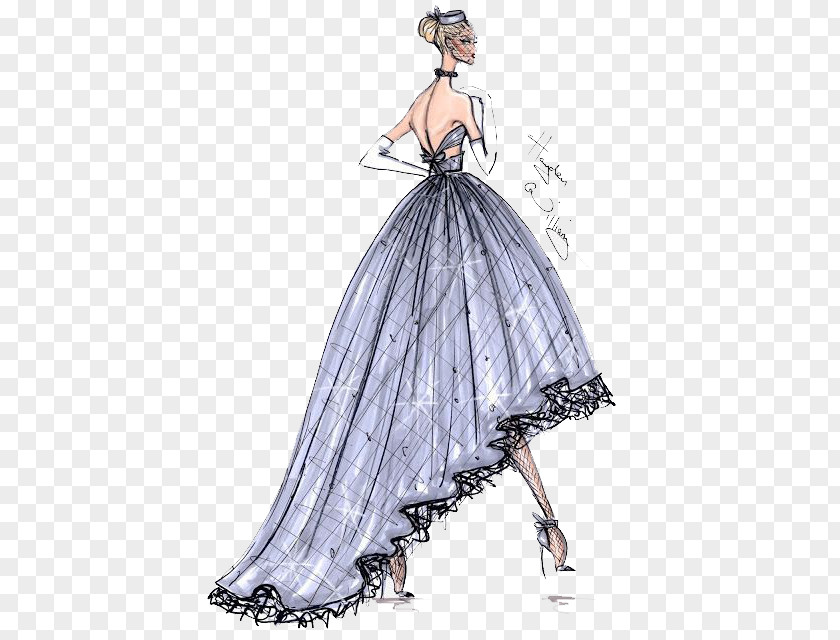 Wedding Design Fashion Illustration Haute Couture Drawing PNG