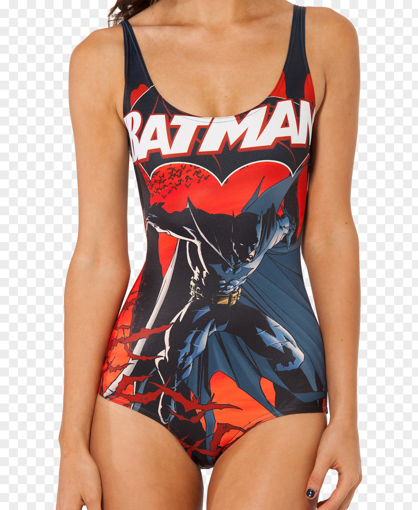 Batman One-piece Swimsuit Bodysuit Monokini PNG