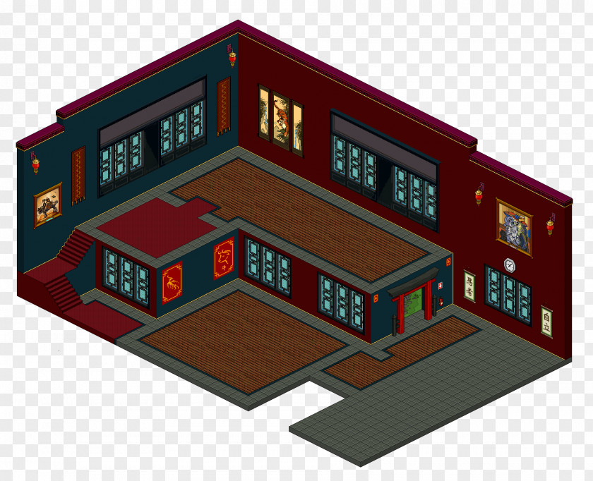 Habbo Rooms Room Lobby Online Chat House PNG