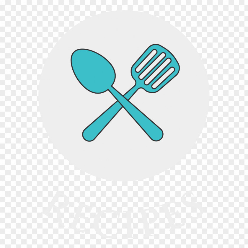 Recipe Teal Turquoise Logo PNG