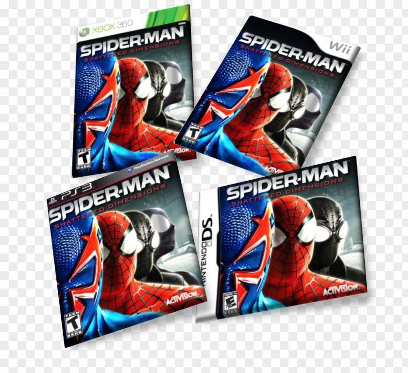 Spider-man Spider-Man: Shattered Dimensions PlayStation 3 Graphic Design Game PNG