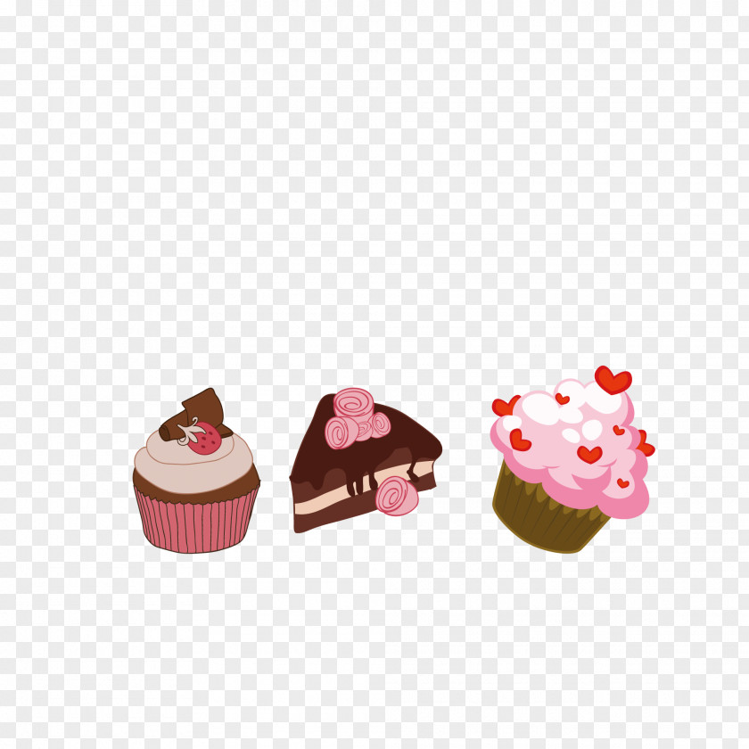 Cake Pattern Cupcake Layer Birthday PNG