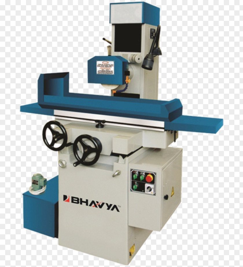 Cylindrical Grinder Machine Tool Grinding Surface And Cutter PNG