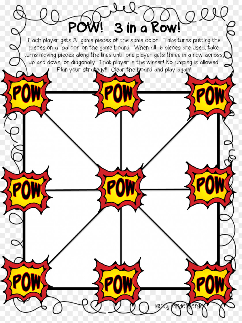 Pow First Grade Game Literacy Superhero Clip Art PNG