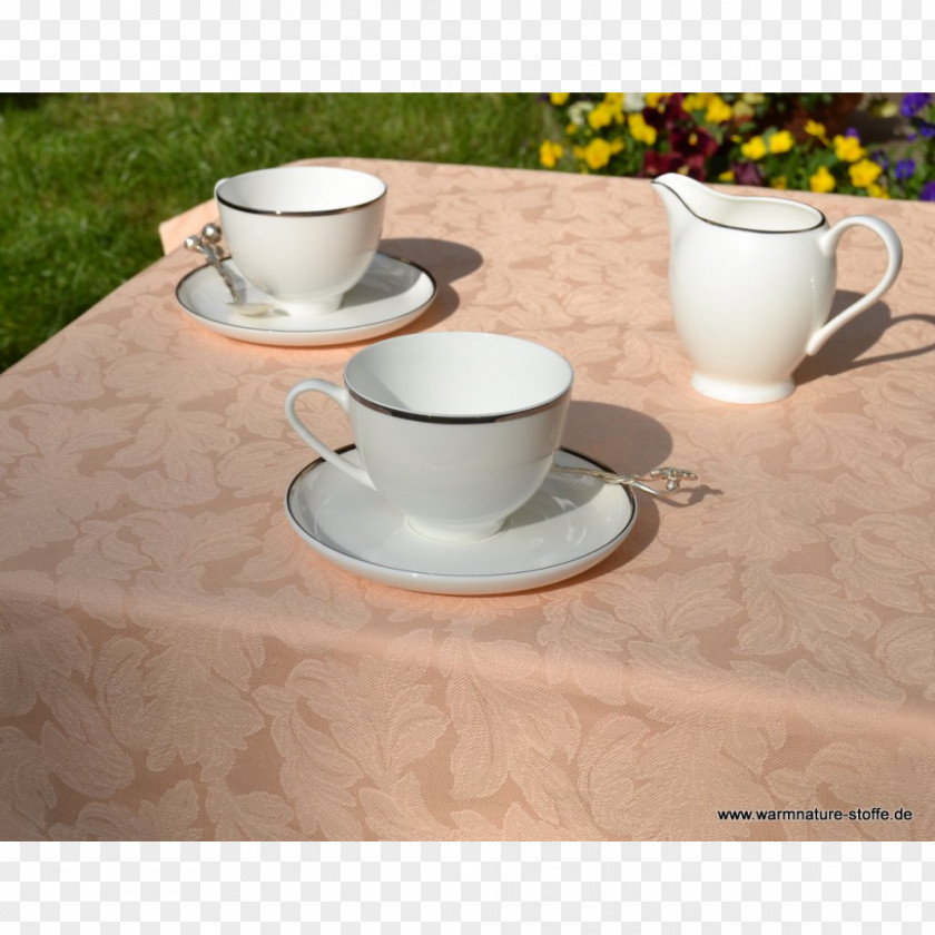 Street With Nature Coffee Cup Porcelain Saucer Tableware PNG