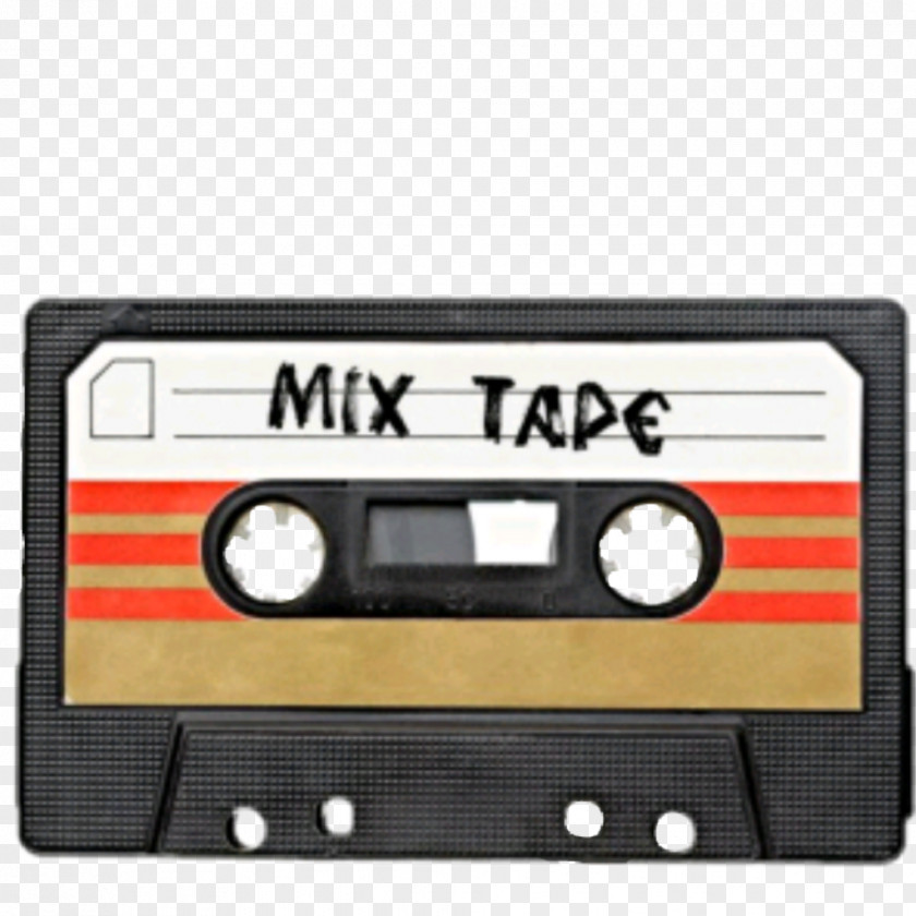 80s Cassette Compact Mixtape Sticker Deck Disc Jockey PNG