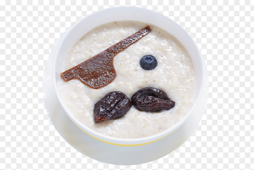 Breakfast Porridge Dish Milk Oatmeal PNG