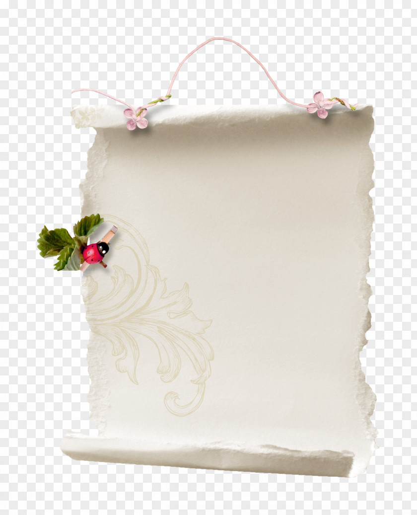 Easter Picture Frames Parchment Pendulum Clock PNG