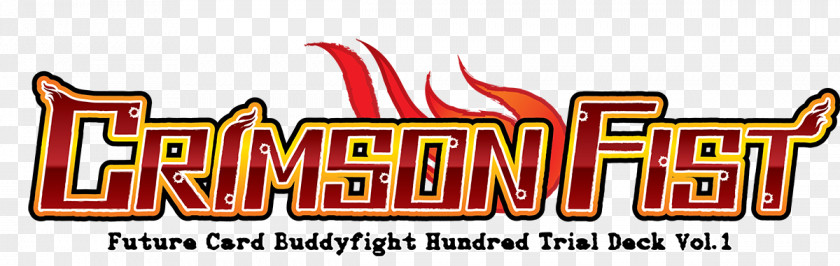 Fighting Crimson Fists Future Card Buddyfight Hundred Bushiroad Logo Collectible Game PNG