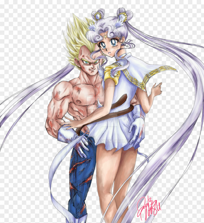 Sailor Moon Vegeta Goku Mars Dragon Ball PNG