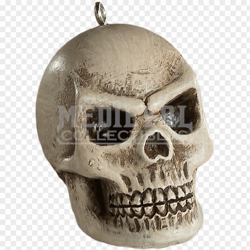 Skull Santa Claus Christmas Ornament Gift PNG