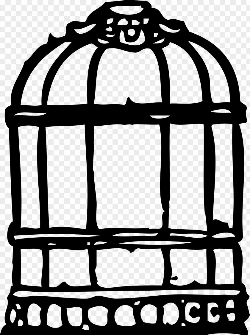 Cage Clipart Parrot Birdcage Budgerigar PNG