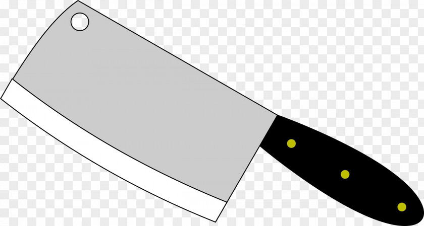 Knife Butcher Cleaver Kitchen Knives Clip Art PNG
