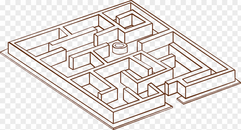 Maze Labyrinth Clip Art PNG