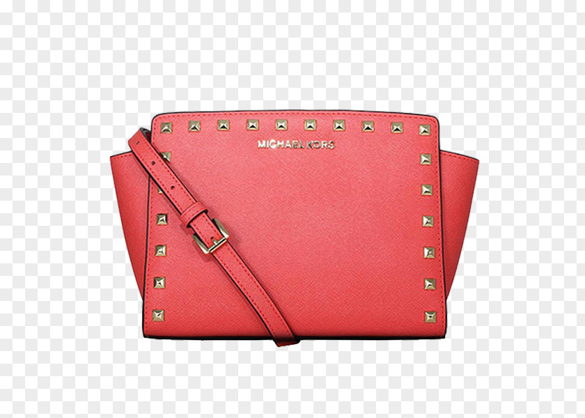 Michael Kors Smiley Package Handbag Leather PNG