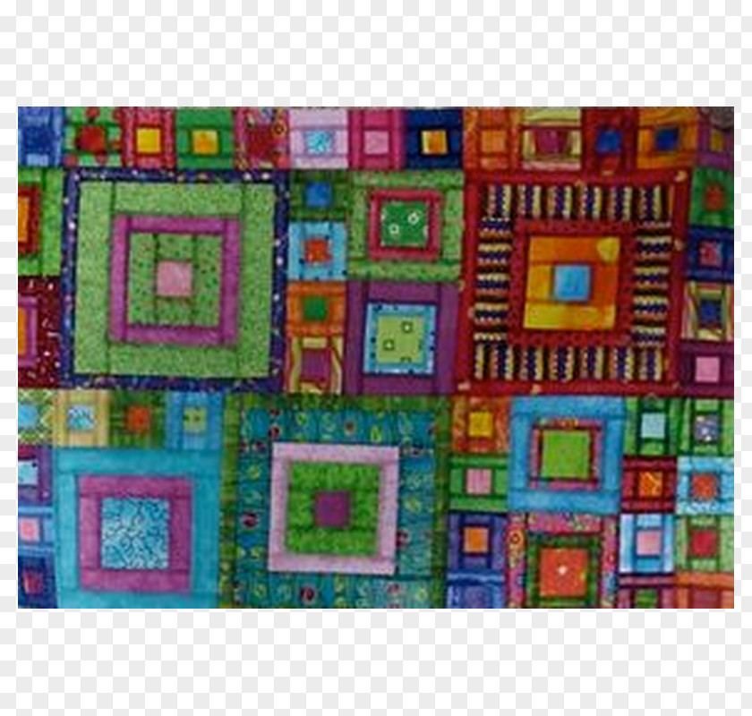 Quilting Patchwork Square Pattern PNG