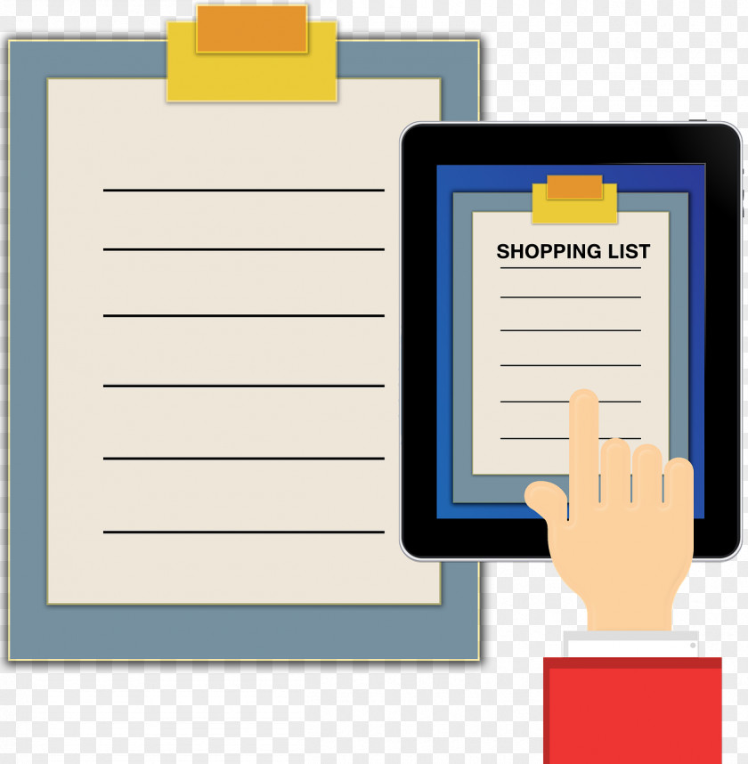 Swot Shopping List Clipboard Clip Art PNG