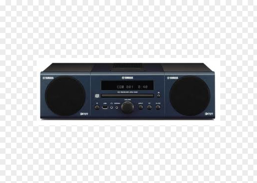 600 040 Yamaha Corporation MCR-40 Stereophonic Sound System Electronics PNG