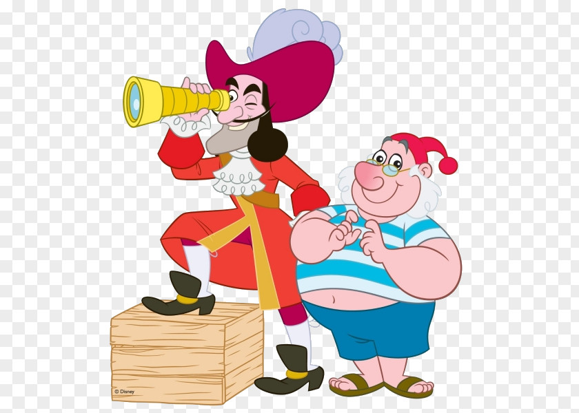 Captain Hook Smee Peeter Paan Tinker Bell Wendy Darling PNG