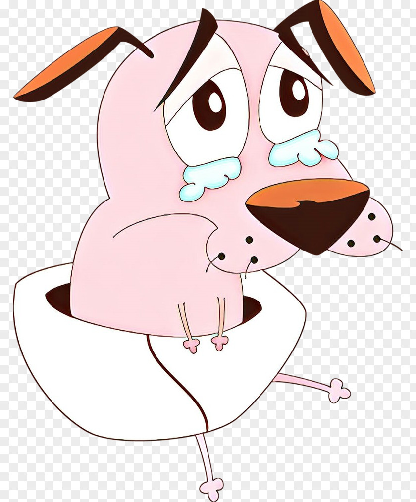 Cartoon Nose Pink Snout Ear PNG