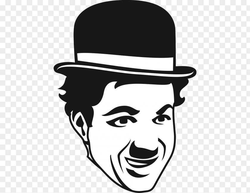 Charlie Chaplin Tramp Vector Graphics Image Comedian PNG