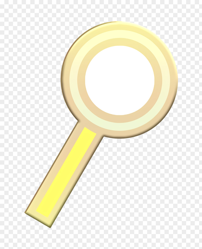 Office Supplies Magnifying Glass Icon PNG