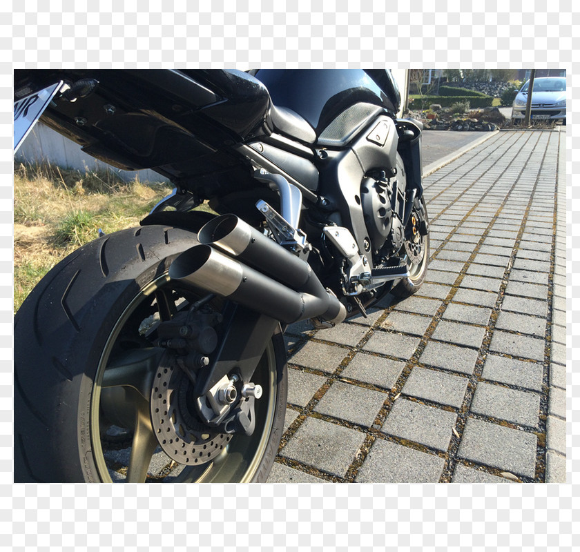 Yamaha Fz1 Exhaust System Tire Car Motorcycle Motor Vehicle PNG