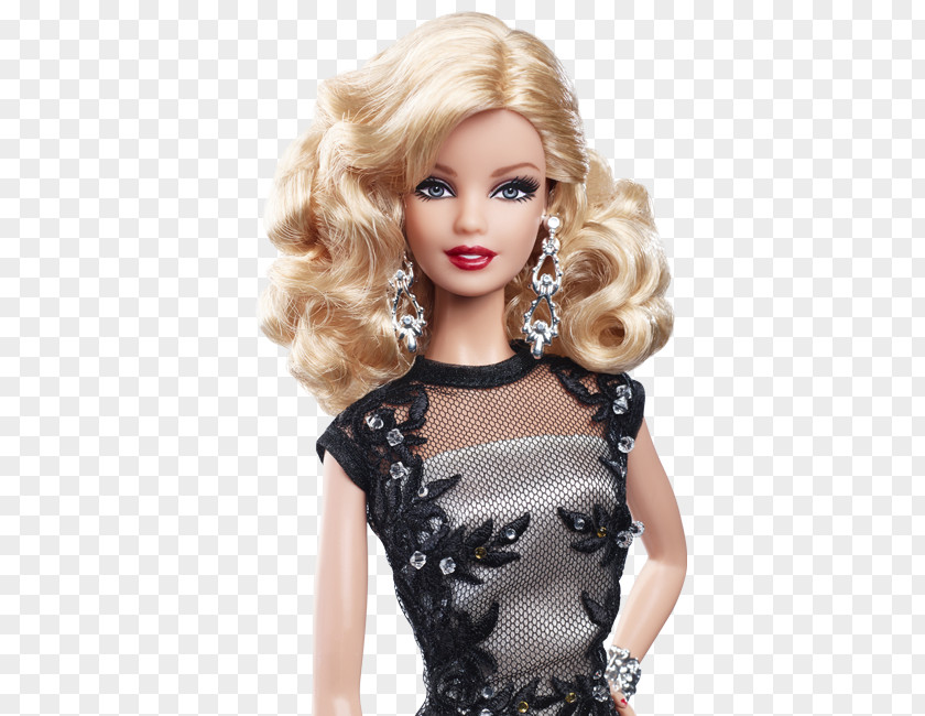 Barbie Doll Evening Gown Dress PNG