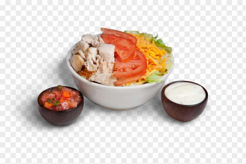 Chicken Salad Taco Vegetarian Cuisine Salsa Food Dish PNG