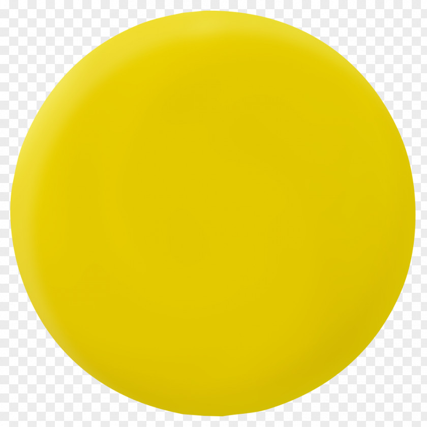 Circle Yellow Paper Painting PNG