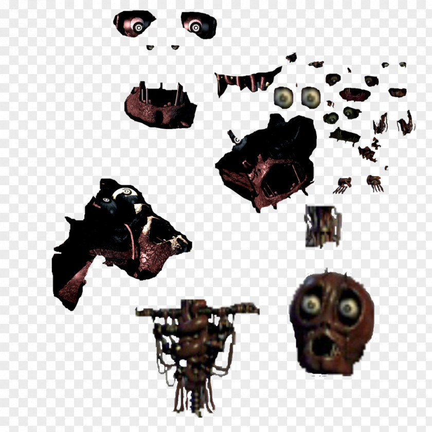 Hand Fan Five Nights At Freddy's 3 2 4 Animatronics Endoskeleton PNG