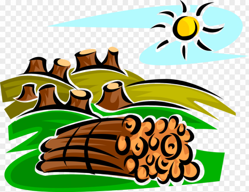 Logging Clip Art Vector Graphics Illustration Deforestation PNG