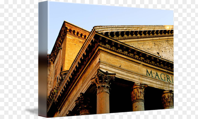 Pantheon Facade Highway M05 M01 Column PNG